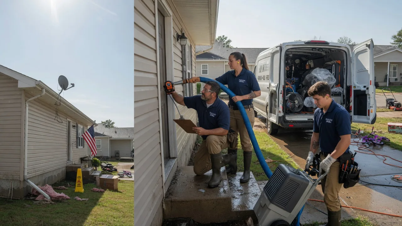 Ceiling Water Damage Restoration in Starford, PA near me